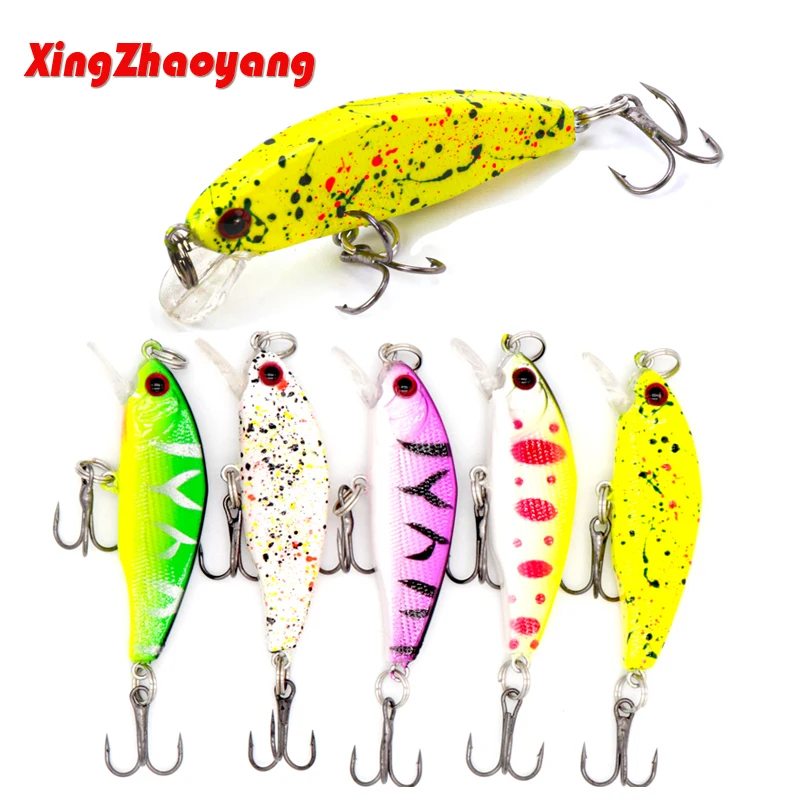 1 шт. рыболовная приманка в виде гольяна 55 мм 3 4 г|Наживки для рыбной ловли| |