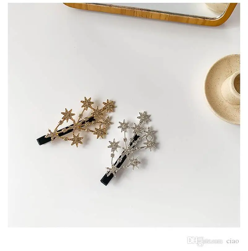 

Girls Hair Clips Kids Barrettes Vintage Pearl Outfits Feather Rhinestone Princess BB Clip Children Hair Accessories