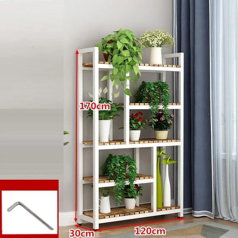 

Estante Indoor Estanteria Para Plantas Wood Wooden Shelves For Ladder Plant Stojak Na Kwiaty Balcony Shelf Outdoor Flower Stand