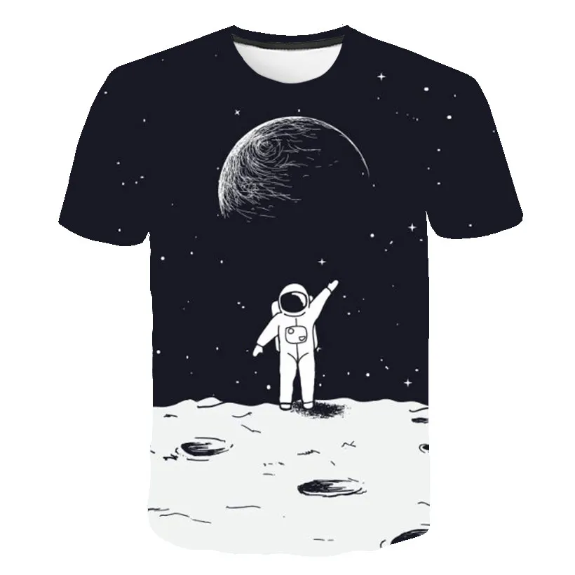 Мужская и Женская Повседневная 3d футболка летняя модная с коротким рукавом аниме