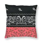 Наволочка для подушки с рисунком Пейсли, двухсторонняя наволочка для подушки с 3D принтом в стиле бохо, наволочка для пола с богемным рисунком для гостиной, наволочка для подушки на заказ