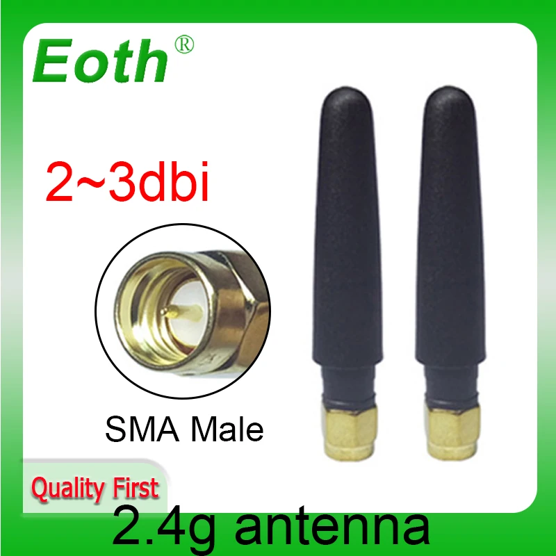 

Антенна EOTH 2,4 ГГц, антенна 3 дБи, sma, Wi-Fi, 2,4 ГГц