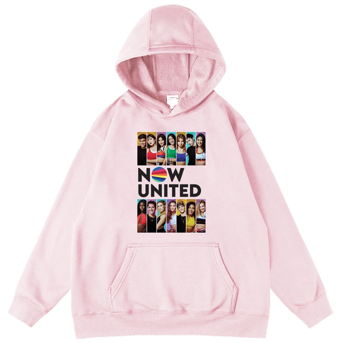 

NOW UNITED Spring Kids Oversized Hoodies Top Boys Girls Clothes Hoody Children Pullover Tops Hot Sale Kids Sweatshirt Hoodies
