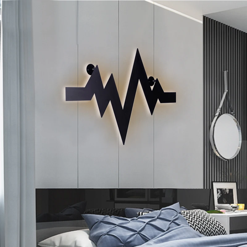 Металлические мигающие светодиодные Настенные светильники освещение для бара