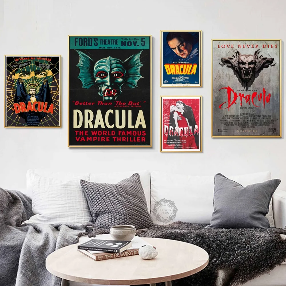 Классические Современные Декоративные постеры из фильма Дракула украшение для