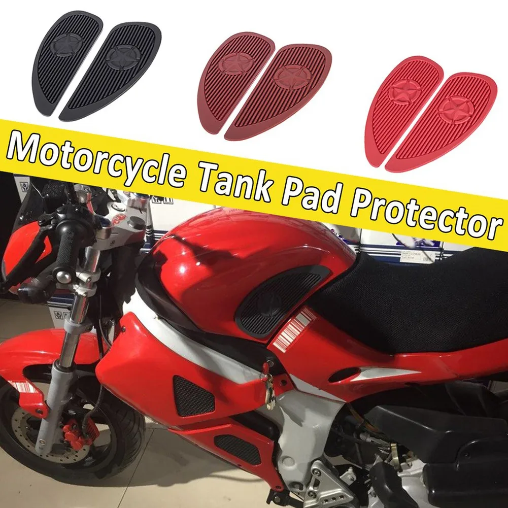 

Universal Sticker 2PCS Decals Fuel Tanks Gasoline General Knee Motorcycle