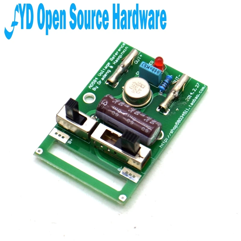 1 шт. AD584 4-канальный Напряжение Ссылка Модуль высокой точности 2.5V7.5V5V10V |