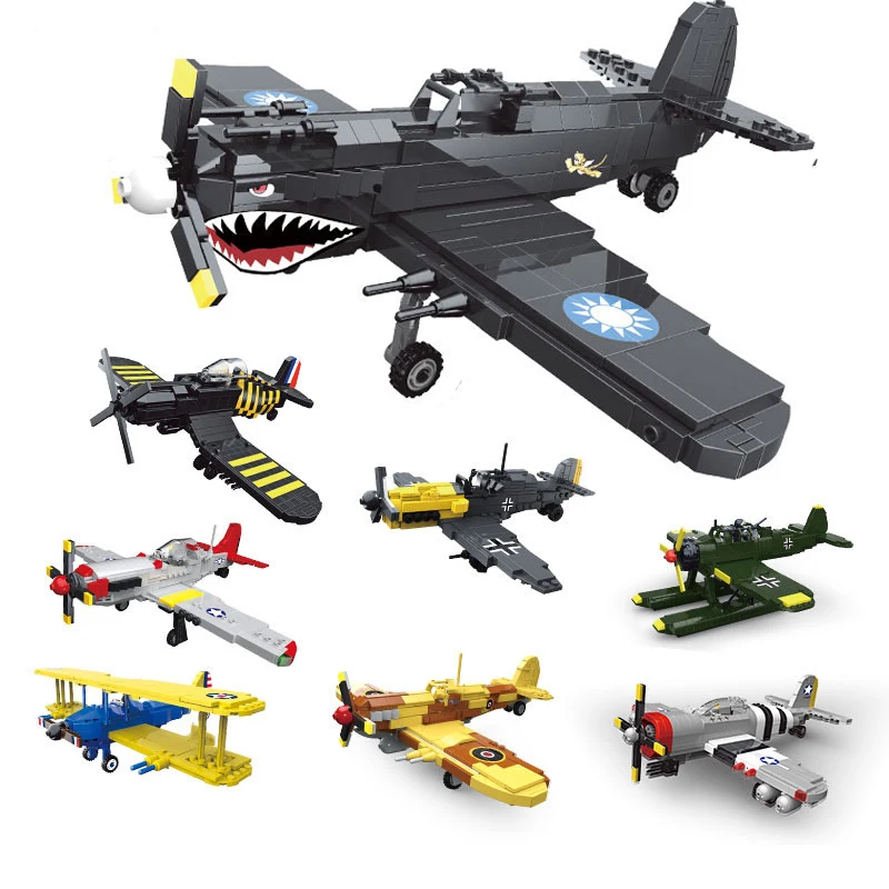 Военный самолет советская армия США Броня ww2 истребители наборы Модель