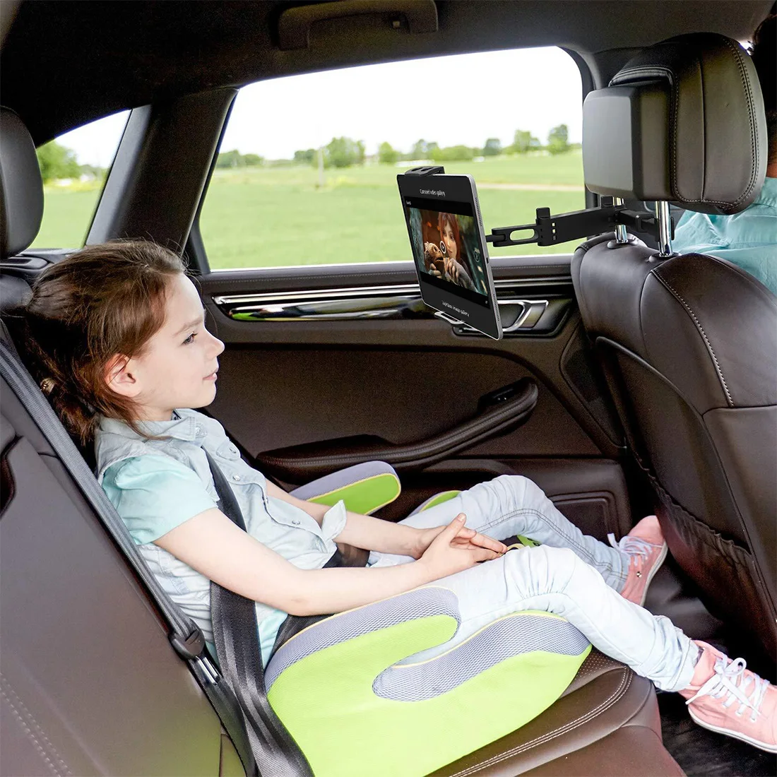 

5-22cm Car Back Seat Phone Holder Tablet Car Rear Pillow Stand Seat Rear Headrest Mounting Bracket for Phone iPad
