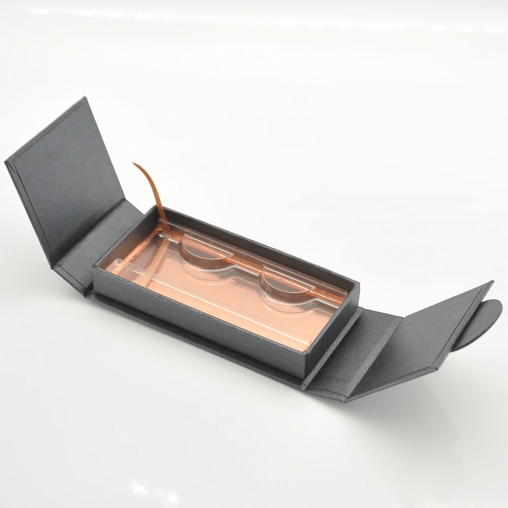

10/30/50/100pack Wholesale Eyelash Packaging Box Lash Boxes Package Custom Book Style Circle Faux Cils Storage Case Vendors