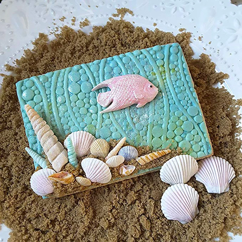 Силиконовая форма для помадки жемчуг водорослей украшения торта день рождения