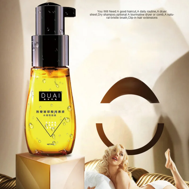 DUAI 70 мл секс Анальная смазка на водной основе спа массаж тела масло для