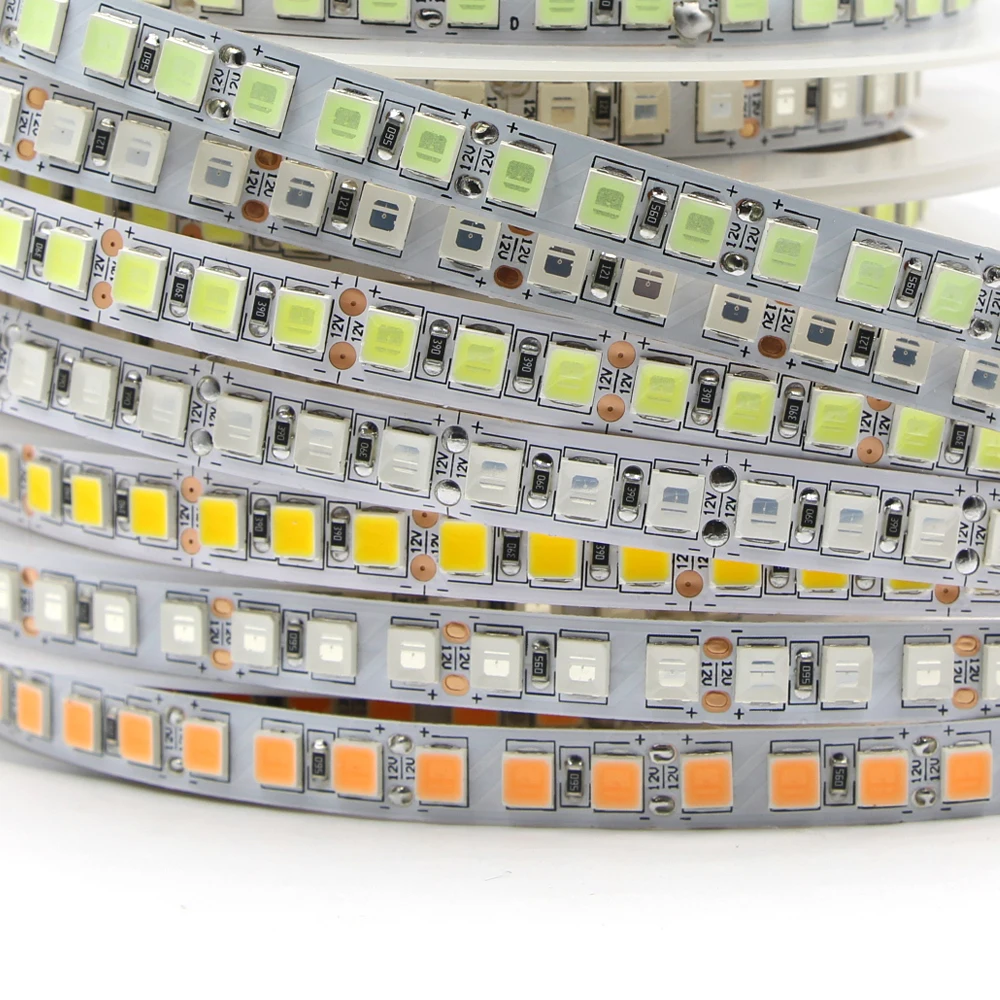 5 м 600 светодиодный гибкий светильник ленты SMD 5054 яркий чем 5050 2835 5630 полоски