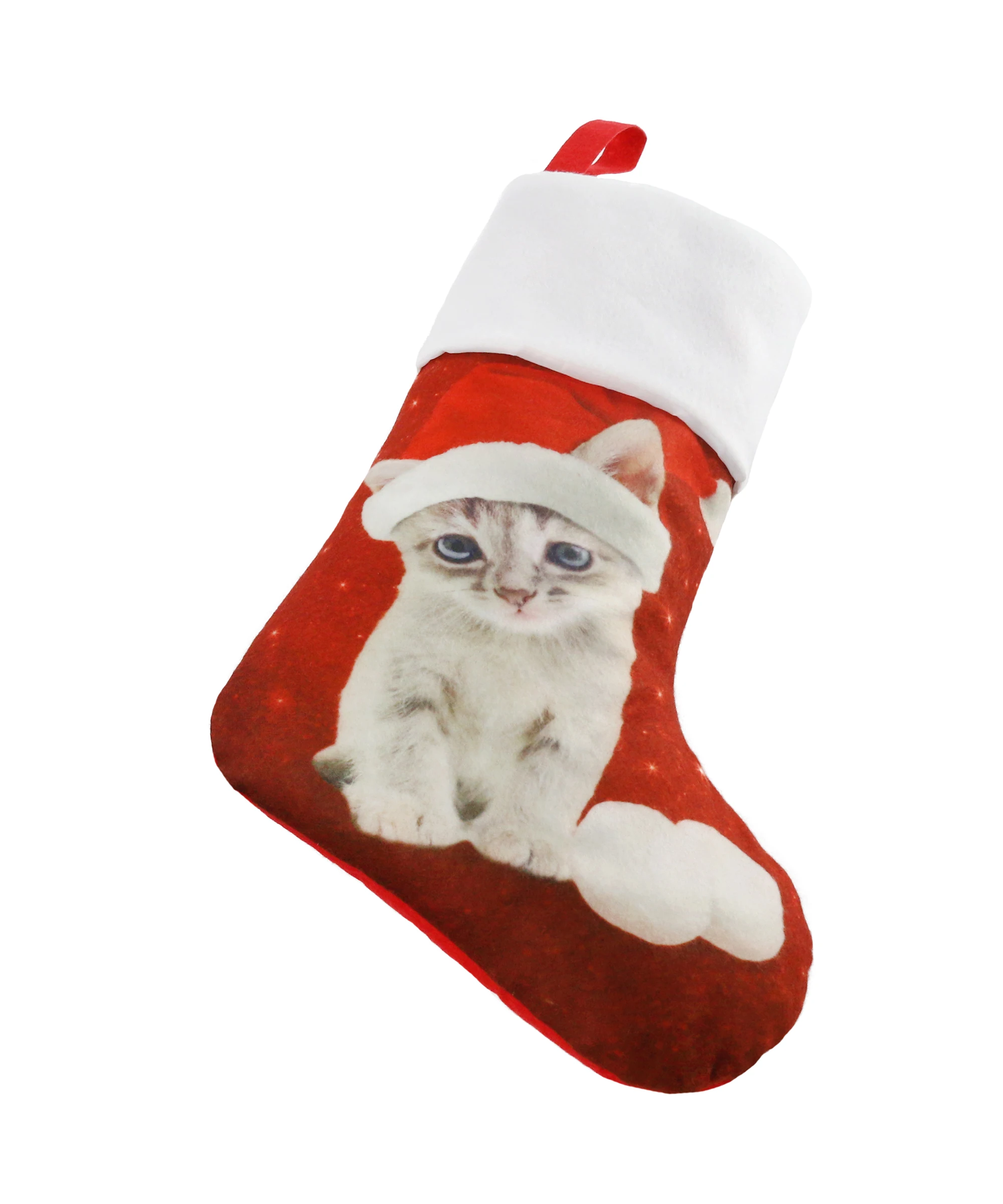 Прямая поставка рождественские Гольфы с объемным рисунком для детей милые кота