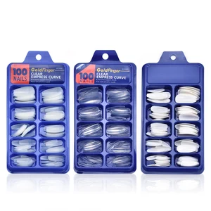 Профессиональные накладные ногти, 2021 шт., Длинные акриловые накладные ногти в форме балерины, накладные ногти, 10 размеров, женские инструменты для маникюра, новинка 100