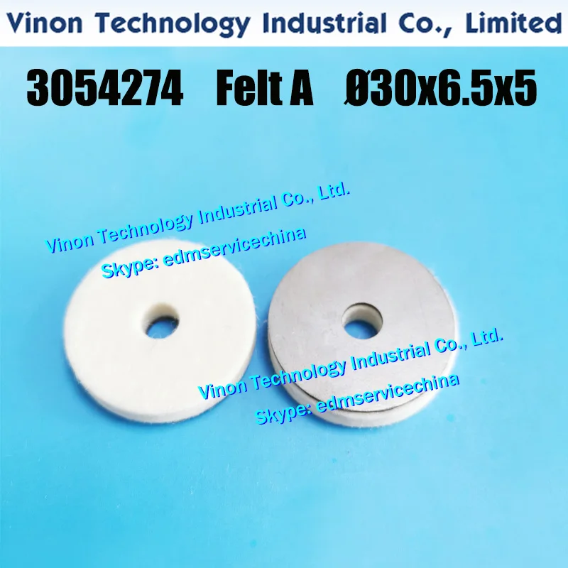 3054275 EDM Felt B Ø30x3 5x5 мм для Sodic k AQ325 AQ400 AQ537 AQ550 AQ750 AG400 AG600 МВт 409947 Станок резки проволоки