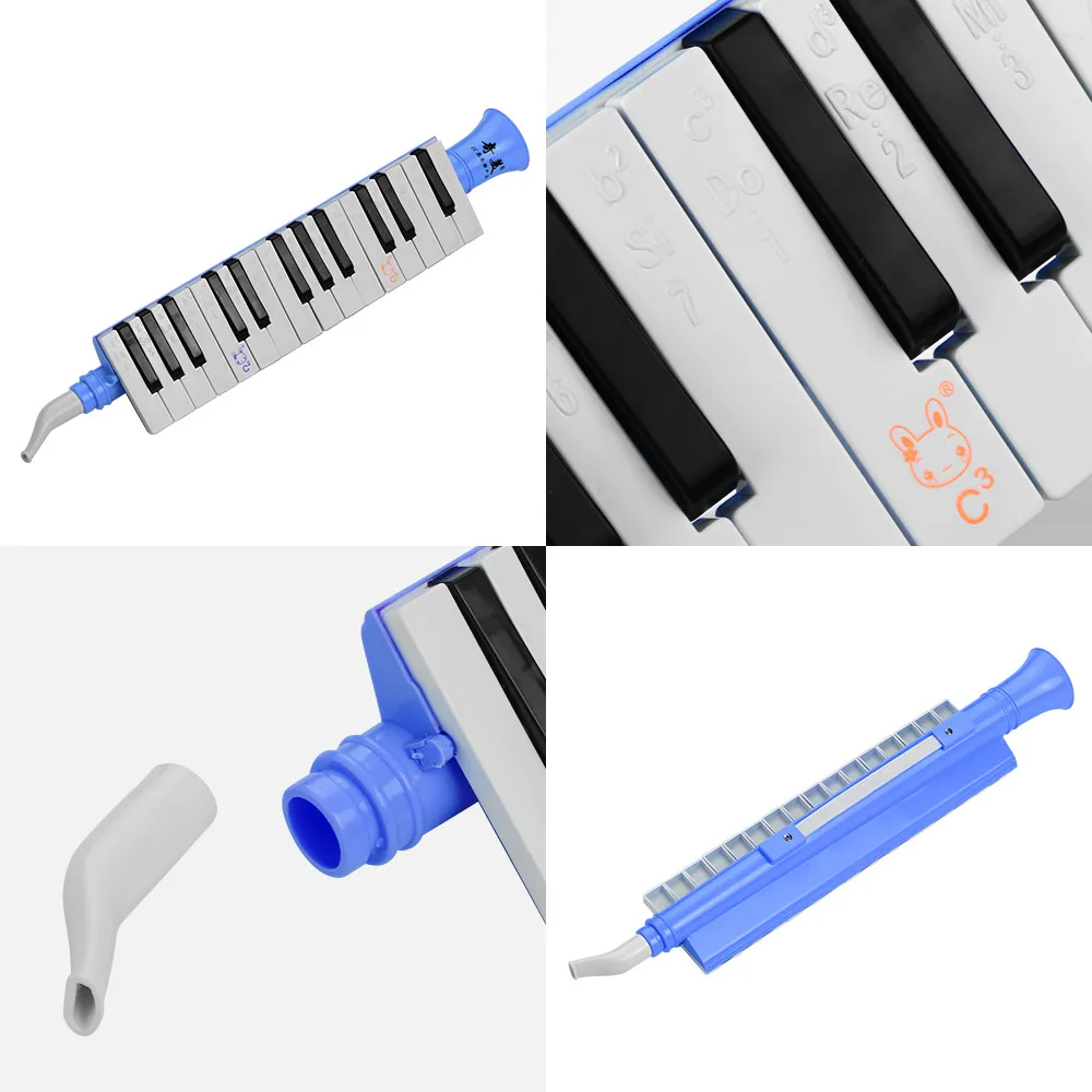 Прочная Мелодия с 27 клавишами пианино и сумкой для переноски музыкальный