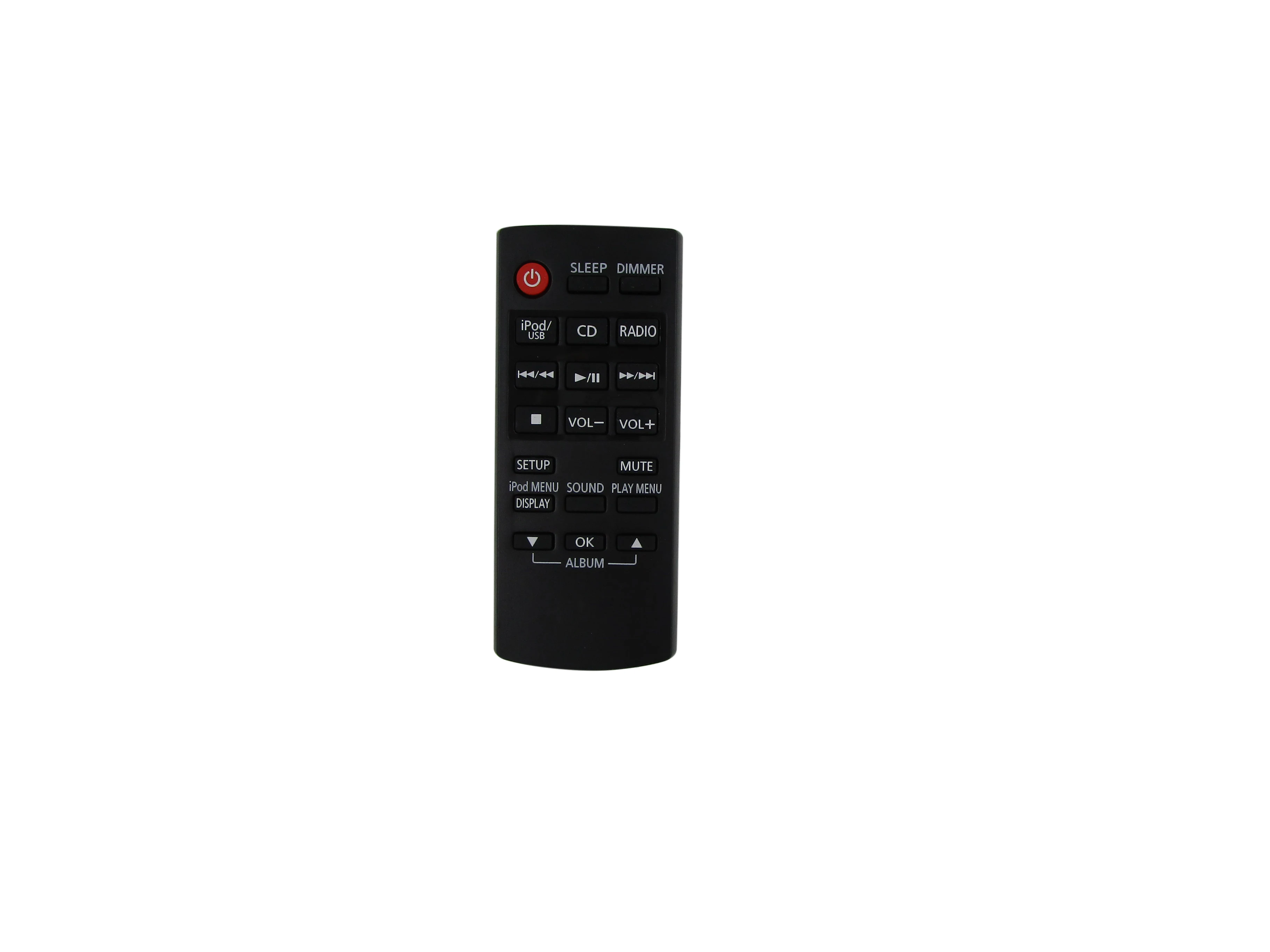 Remote Control For Panasonic N2QAYC000077 N2QAYC000079 SC-HC28 SC-HC28DB SC-HC28EG-K  Micro Compact Stereo CD Audio System