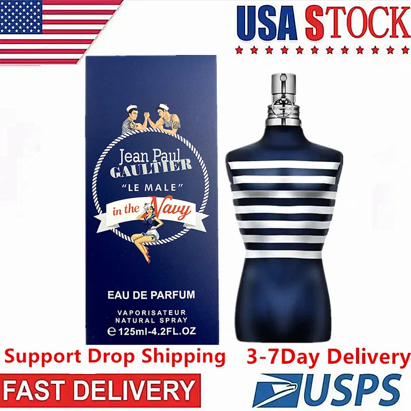 

Men's Parfume Le Male In The Navy Men's Lasting Cologne Spray Men Cologne Parfum