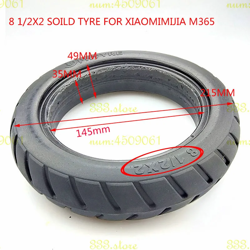 8 5 дюймовые передние/задние колеса для скутера сменные шины 1/2X2 Xiaomi Mijia M365