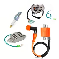 ignition coil spark plug regulator and stator kit for yamaha blaster yfs200 97 01
