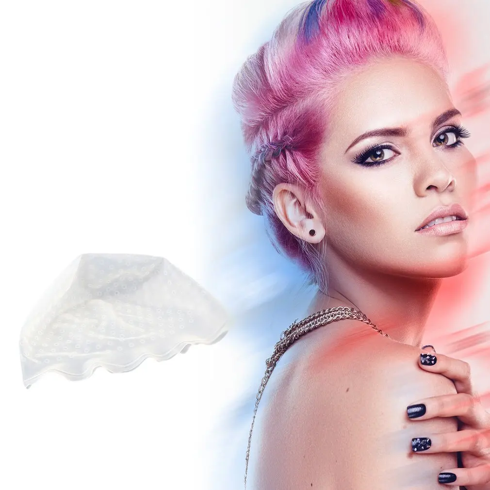 Силиконовая шапочка для окрашивания волос с иглой | Красота и здоровье