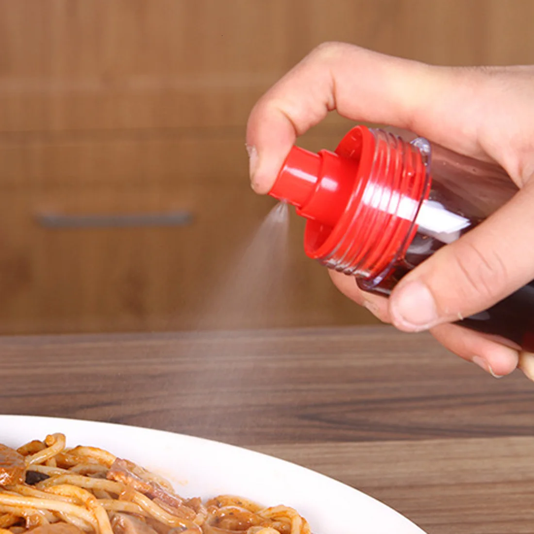 2 в 1 креативная бутылка для масла распылитель оливкового соевого соуса уксуса