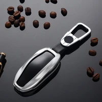 car aluminium alloy key holder key fob cover case shell chain key protection for tesla model 3