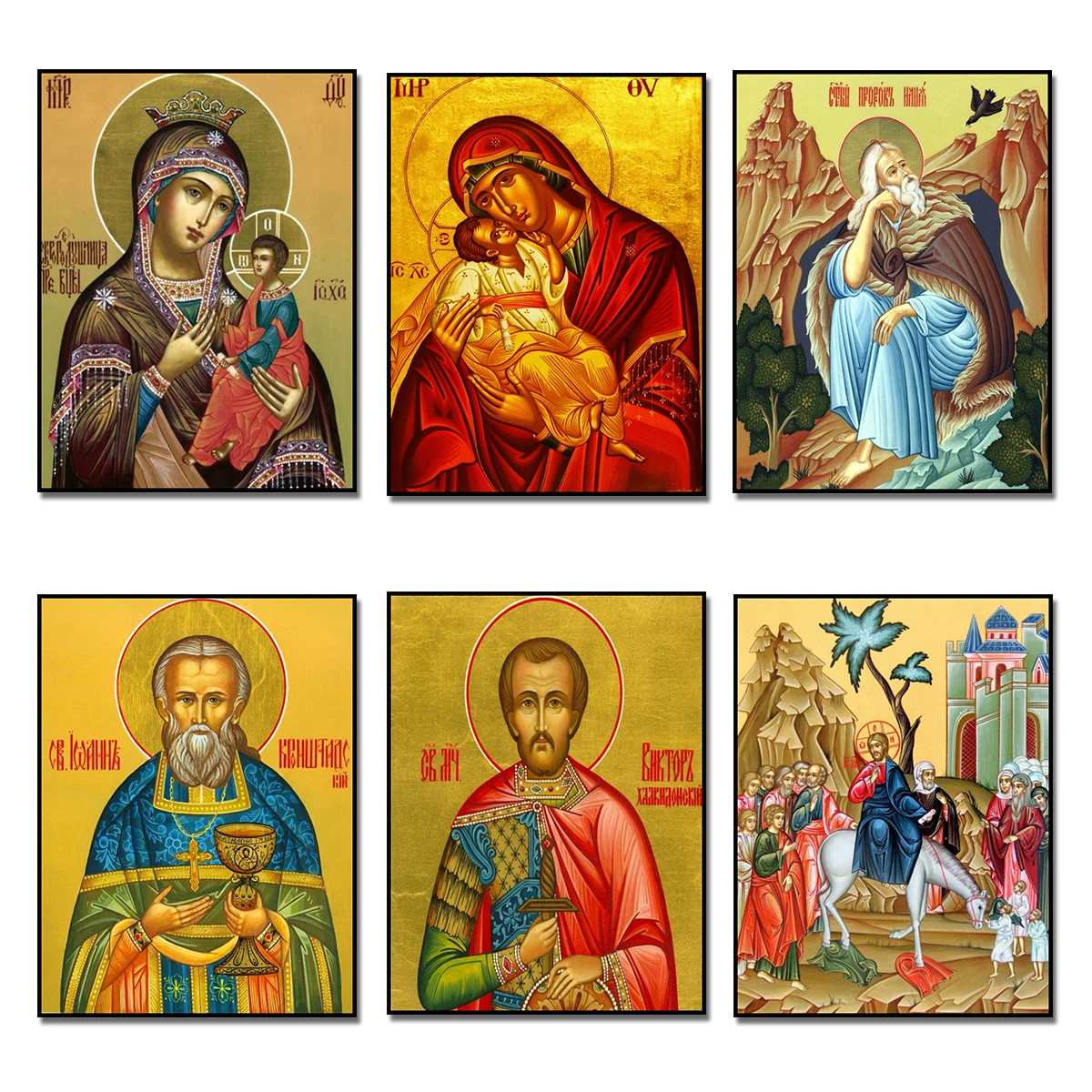 Алмазная живопись Православная икона 5D алмазная вышивка сделай сам полностью