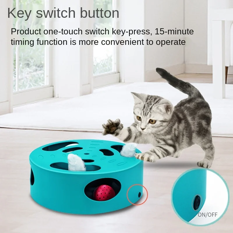 Интерактивный Лабиринт для кошек и охоты с USB-зарядкой | Дом сад