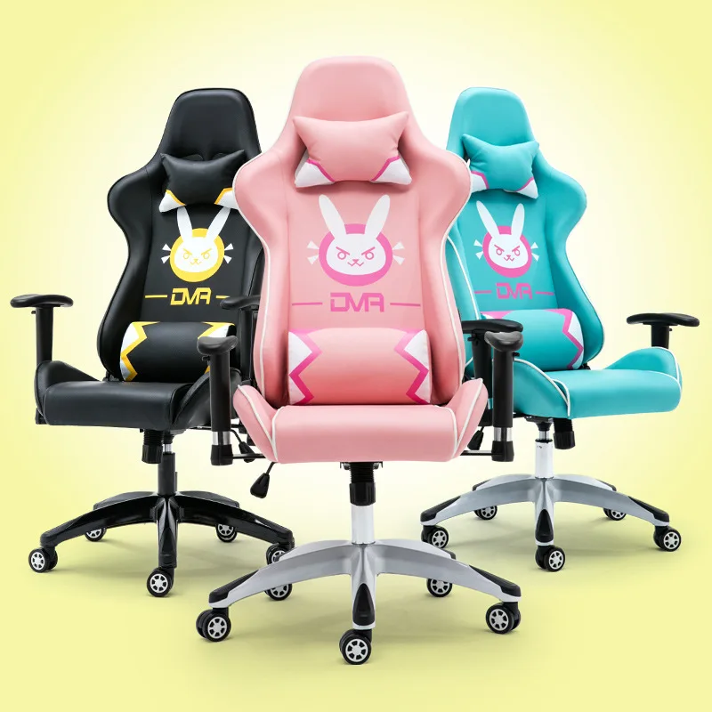 

New High Quality Gaming Chair Lifting rotating LOL Keep Watch Vanguard DVA computer chair home reclining seat WCG chair
