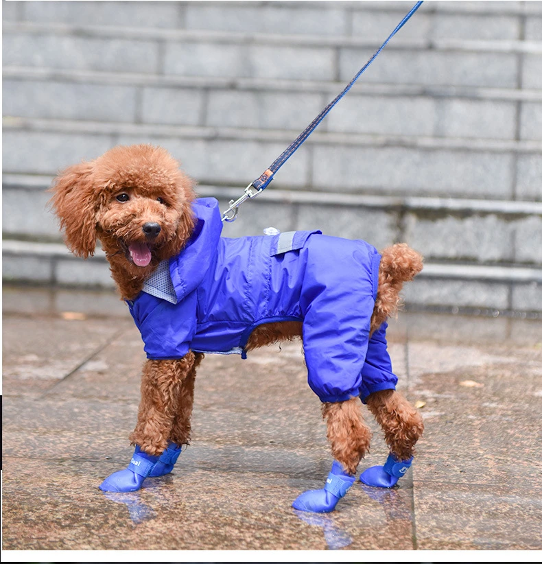 Силиконовые водонепроницаемые резиновые сапоги товары для домашних животных