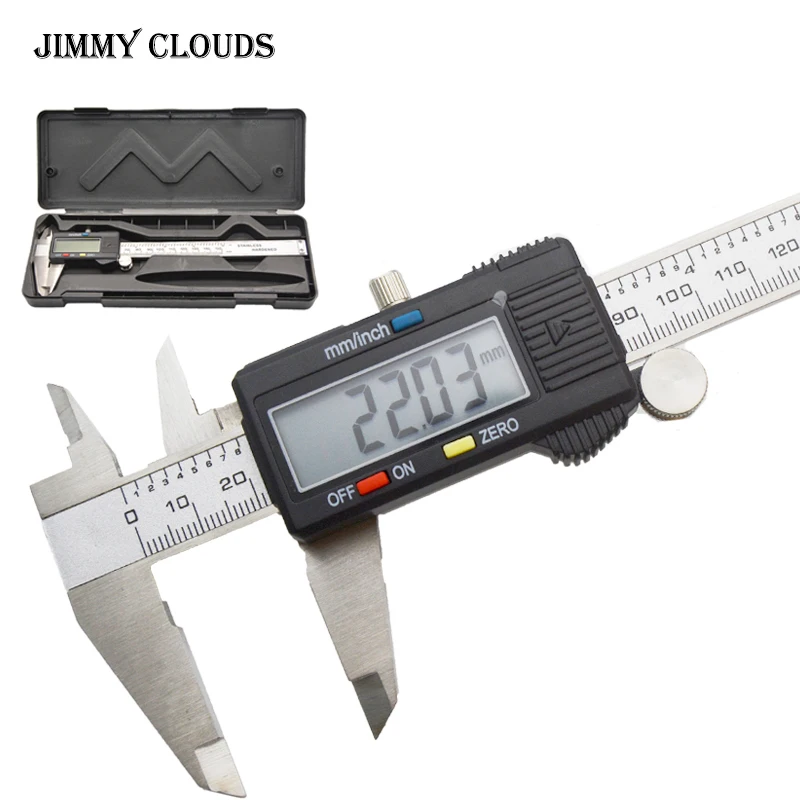 

High quality 0-150mm Measuring Tool Stainless Steel Caliper Digital Vernier Caliper Gauge Micrometer Paquimetro Messschieber