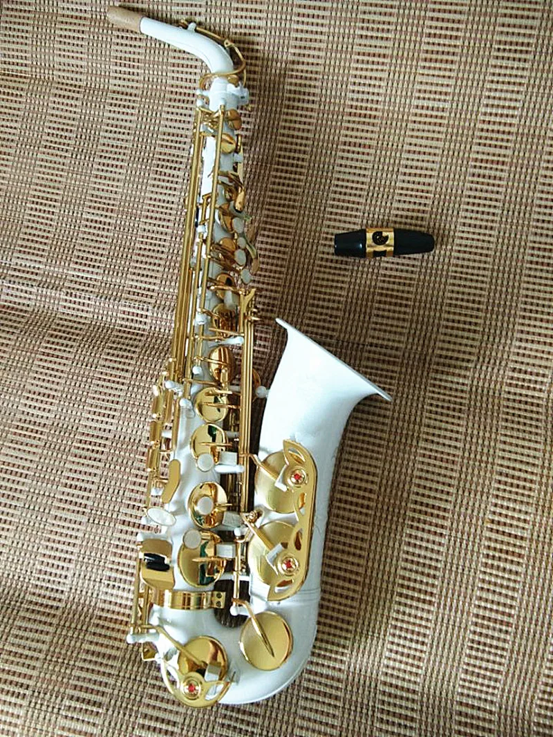 Новый высококачественный Профессиональный альт саксофон Sax плоский музыкальные