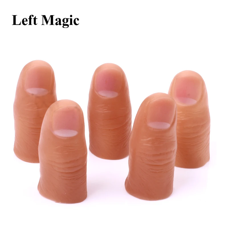 5 шт. мягкий палец наконечник Fake Magic Trick Close Up исчезающий трюк реквизит игрушка