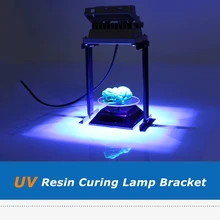 Full Set Metal Fix Bracket Holder For UV Light Lamp To Cure Resin Printing Models SLA DLP 3D Printer Parts