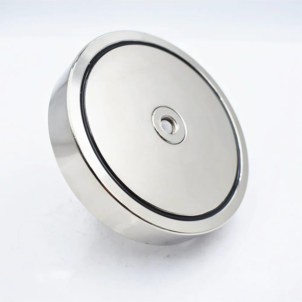 Неодимовый магнит D107mm 550kg спасательный держатель мощный Тяговый круглый