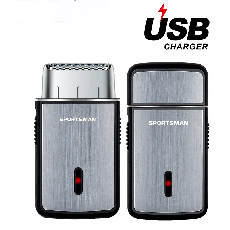 Портативная мини-электробритва с зарядкой от USB