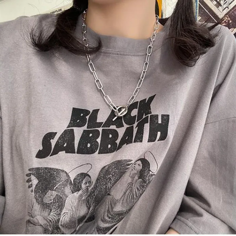 Новое корейское минималистичное металлическое кольцо с Т образной пряжкой