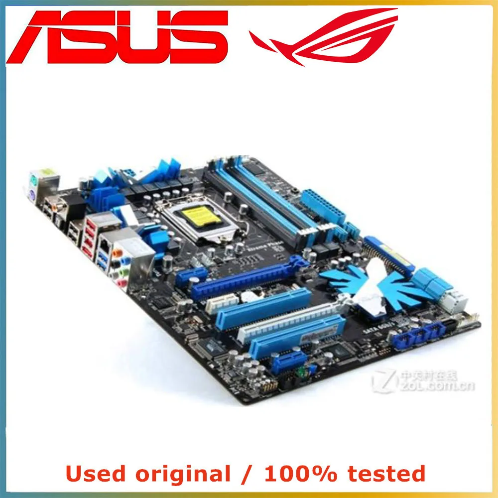 Для процессора Intel P55 LGA 1156 для ASUS P7P55D-E Pro Материнская плата компьютерная розетка