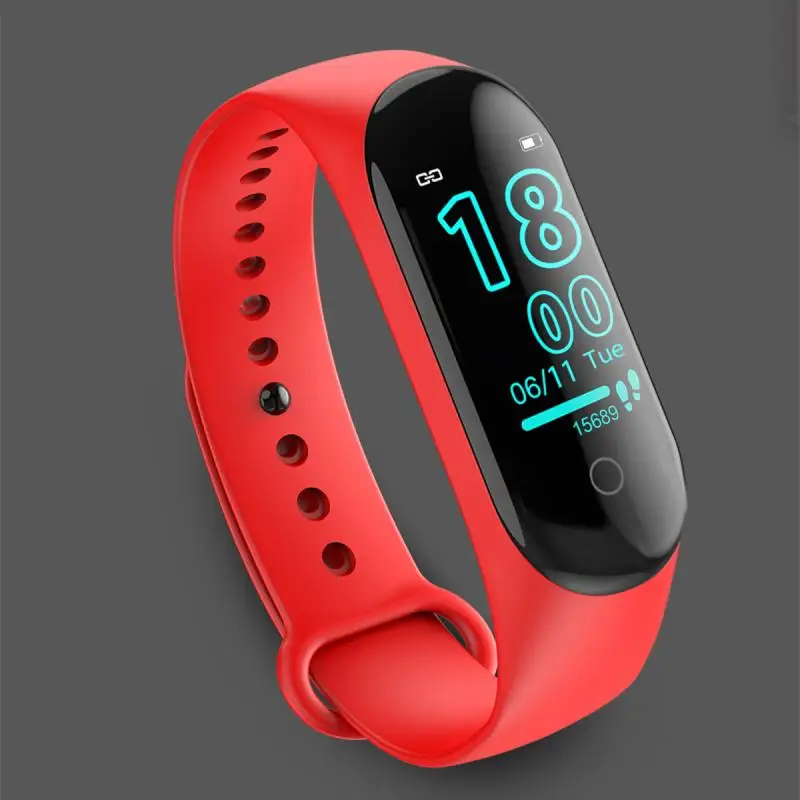 

M4 Smart Watch Band Sport Tracker Watches Smart Bracelet Health Watch Fitness Wristband Blood Pressure Heart Rate Monitor Bands
