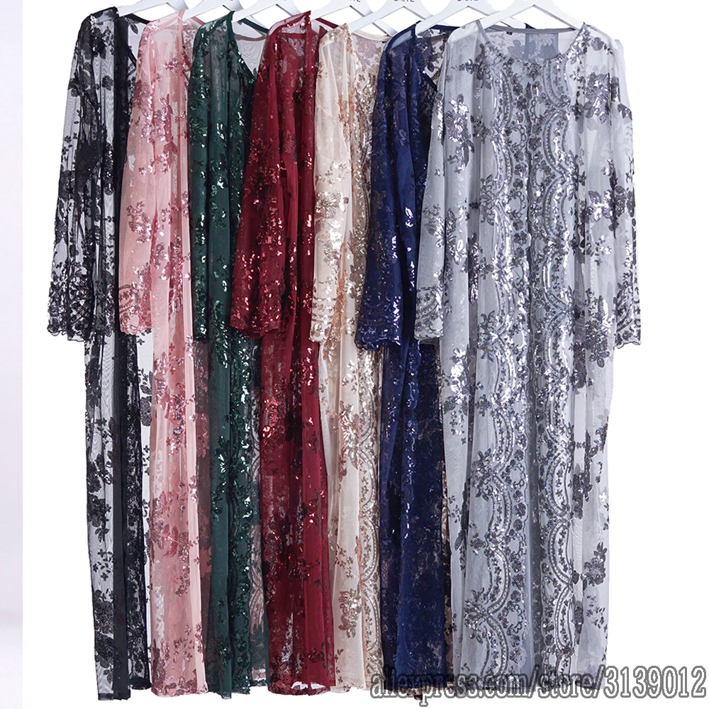 

Ramadan Eid Mubarak Abaya Turkey Kimono Cardigan Hijab Muslim Dress Islam Clothing African Dresses Abayas For Women Dubai Kaftan