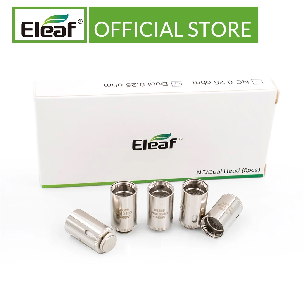 Оригинальная электронная сигарета катушка Eleaf LYCHE двойная 0.25ohm головка для