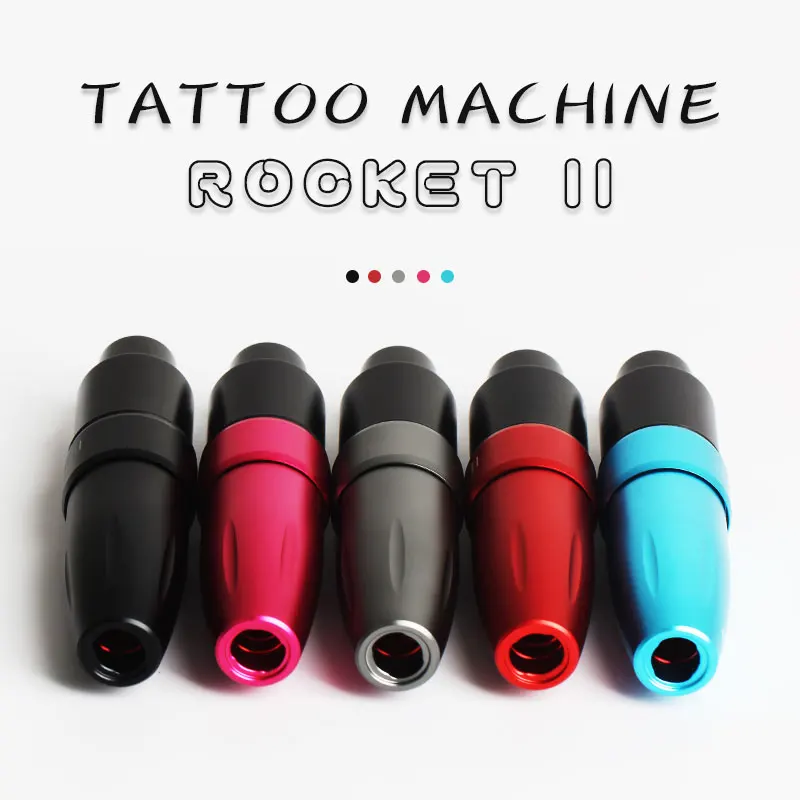Новинка профессиональная тату-машинка Rocket двигатель II ручка из алюминиевого