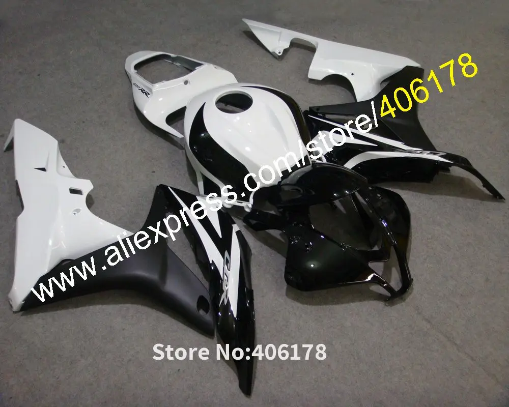 

ABS Fairing Kits For Honda CBR600RR 07 08 F5 2007 2008 Sport Motorcycle White Black Fairings(Injection Molding)