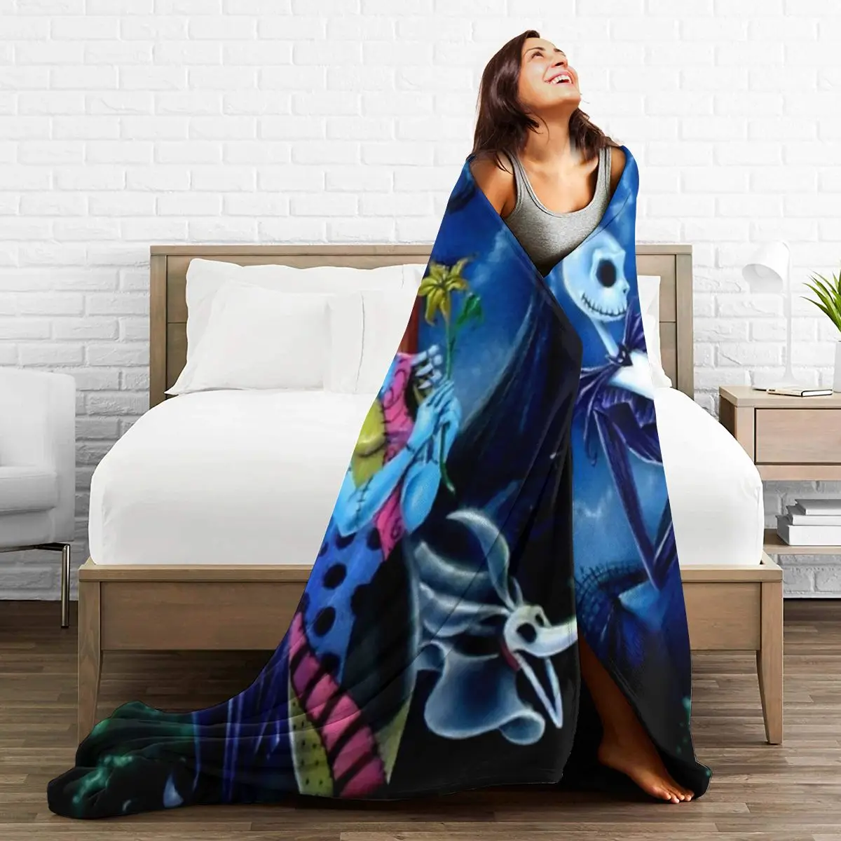 

Ultra Soft Sofa Blanket Cover Blanket Cartoon Cartoon Bedding Flannel plied Sofa Bedroom Decor for Children and Adults 12