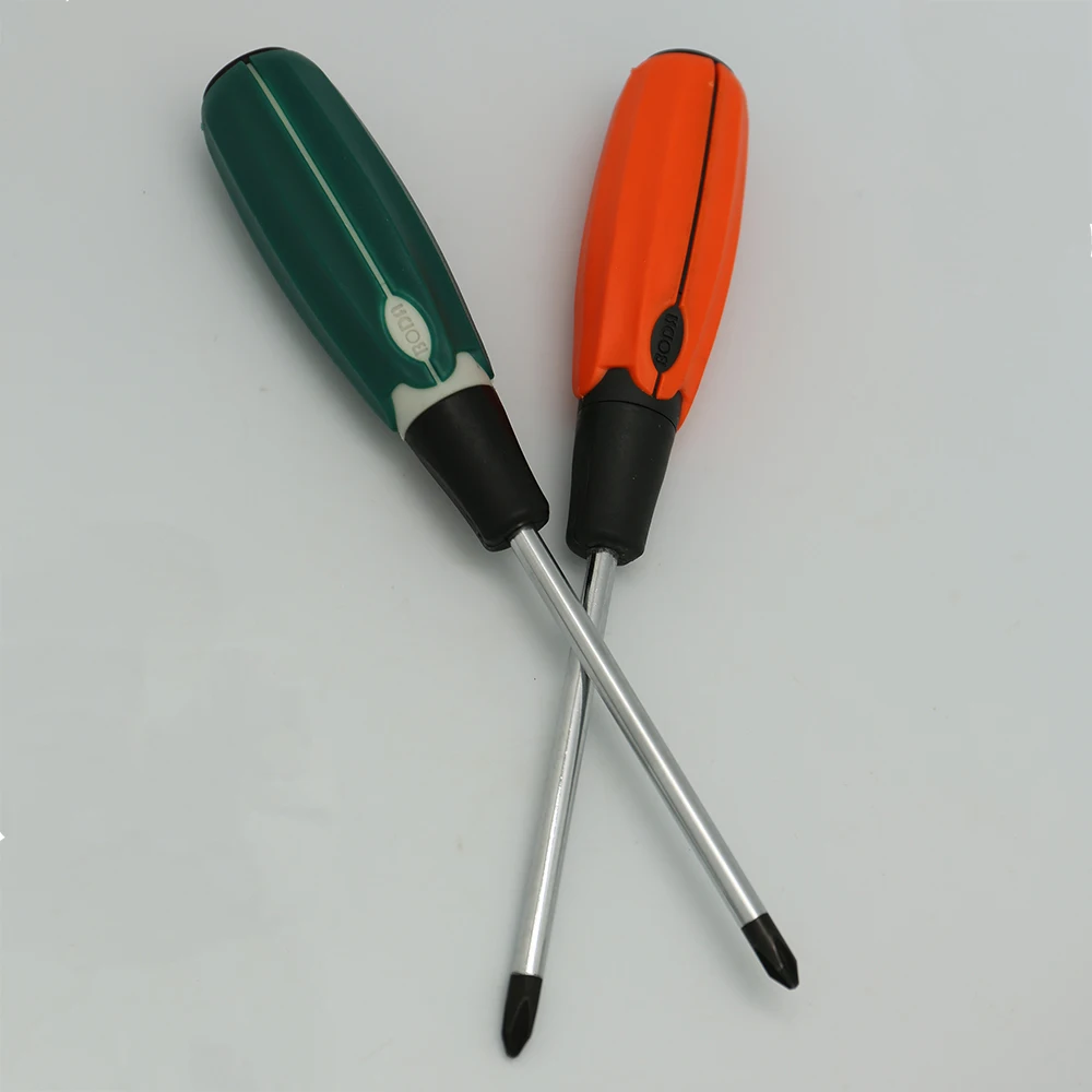 Резиновая ручка Магнитная CRV лезвие отвертка аппаратные инструменты|Отвертка| |