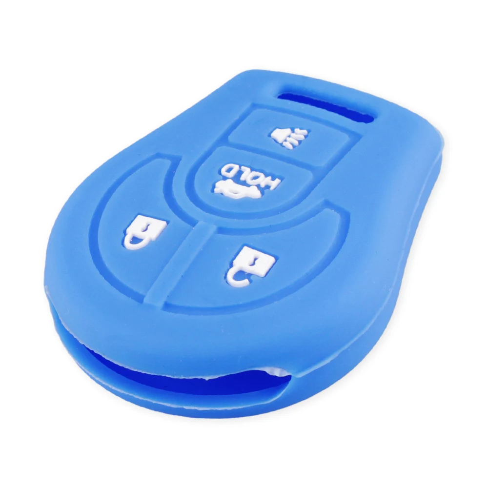 Силиконовый чехол для автомобильных ключей KEYYOU чехол-брелок Nissan Sylphy Cube Juke Rogue Micra