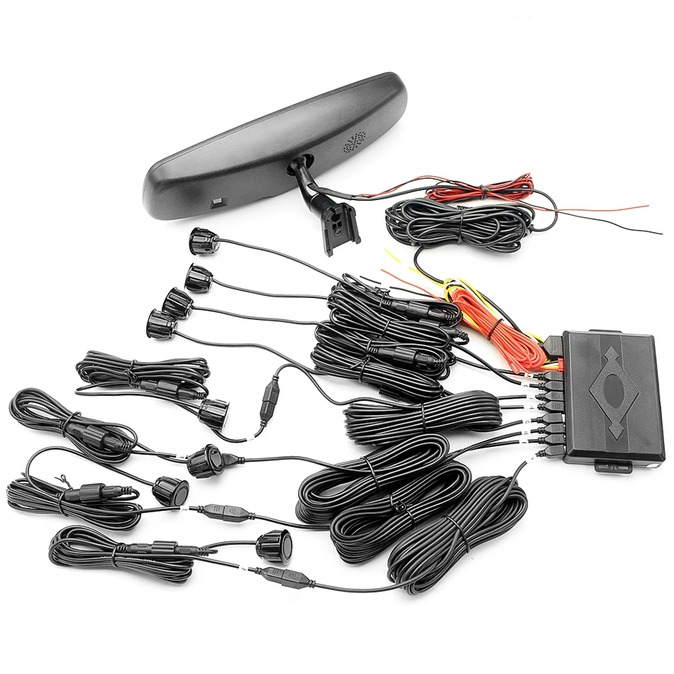 Зеркало заднего вида GreenYi с автоматическим затемнением монитор датчиком