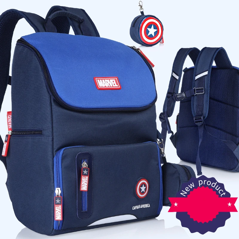

Disney Marvel Iron Man Waterproof Children School Bags Boys Orthopedic School Backpacks Kids Schoolbags Cartoon Kindergarten Bag